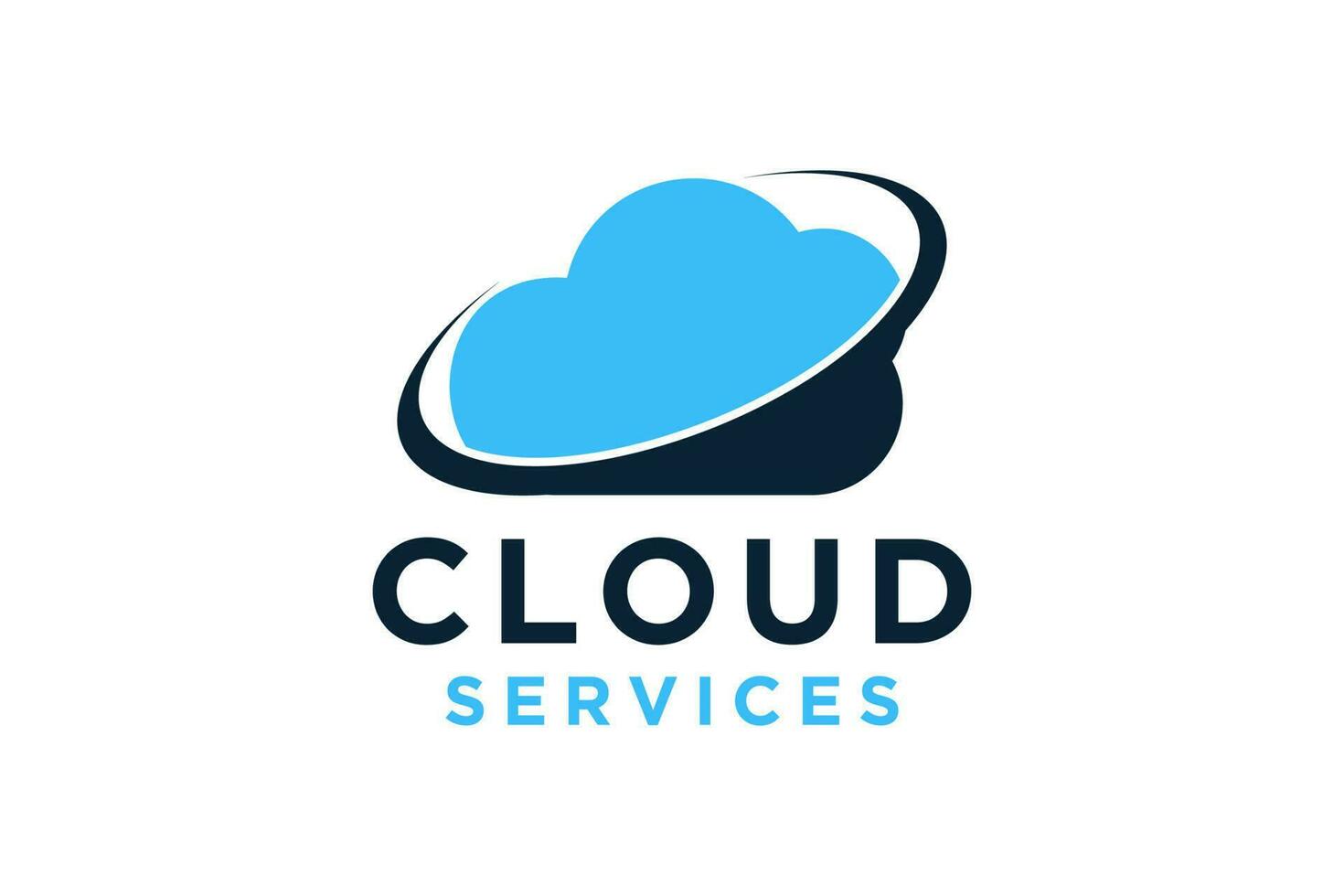 cloud logo design template cloud symbol for your web site design logo app ui illustration vector